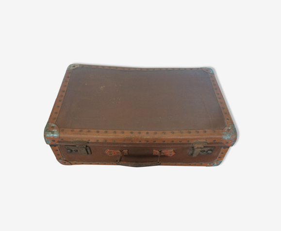 Vintage cardboard suitcase | Selency