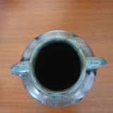 Glassed sandstone vase