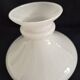 Large vintage white opaline lampshade H.20 cm Elegant lighting A661