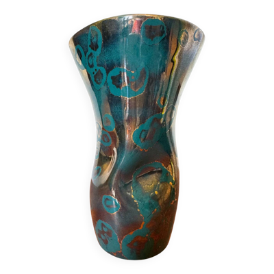 Vase Arts Céram grand feu Art Déco