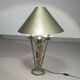 Brutalist lamp / metal shade