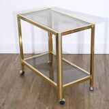 Brass and glass service 1970