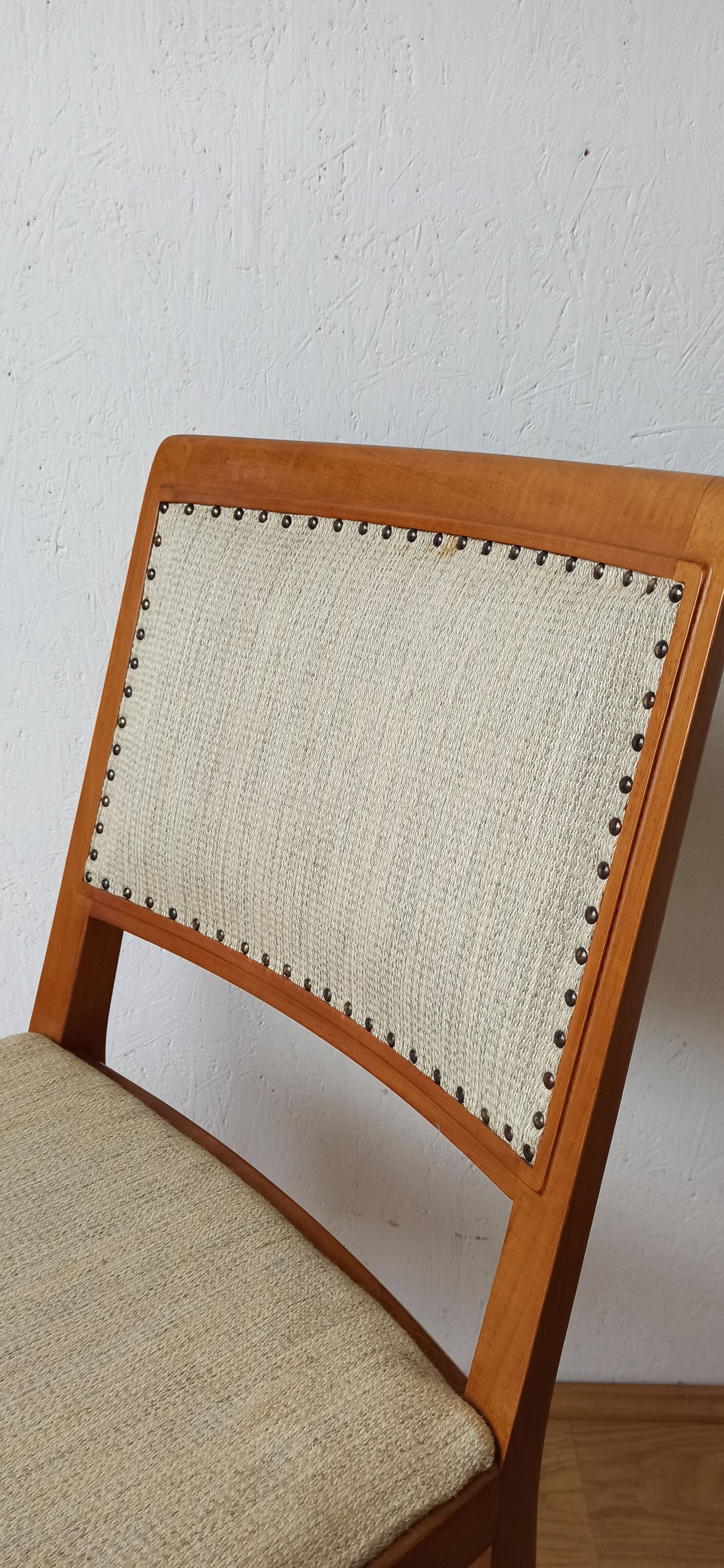 2 chaises en teck, bertil fridhagen, bodafors, années 70