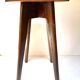 Wooden plant holder stool