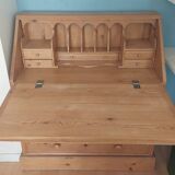 English pine secretary