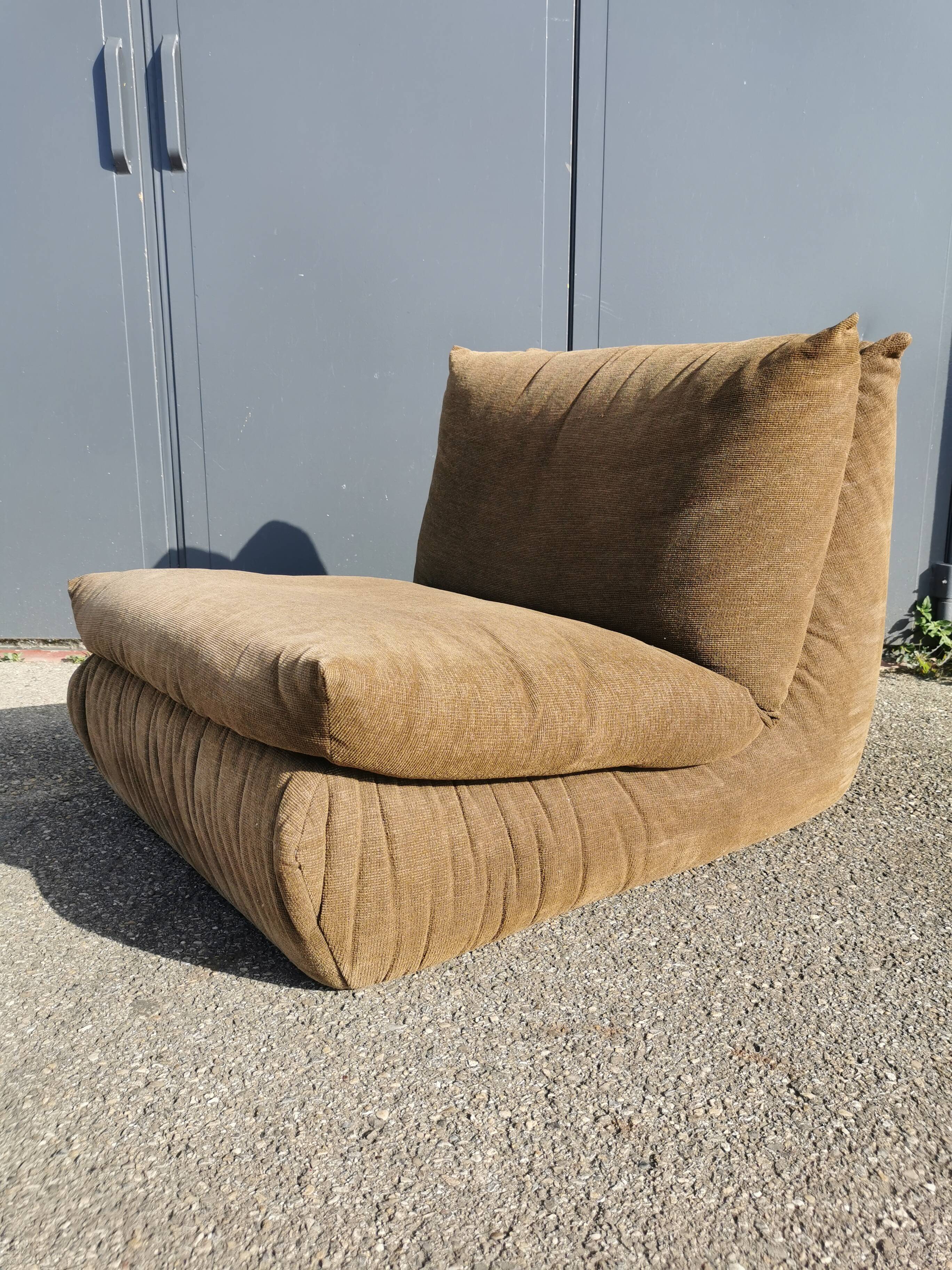 Paire de chauffeuse Cinna des années 70
