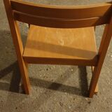 Wooden children's chair