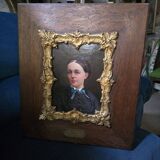 Oil on panel, 19th century