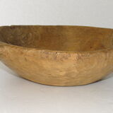 Dish raw wood bowl