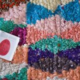 Carpet Boucherouite 210 cm x 150 cm