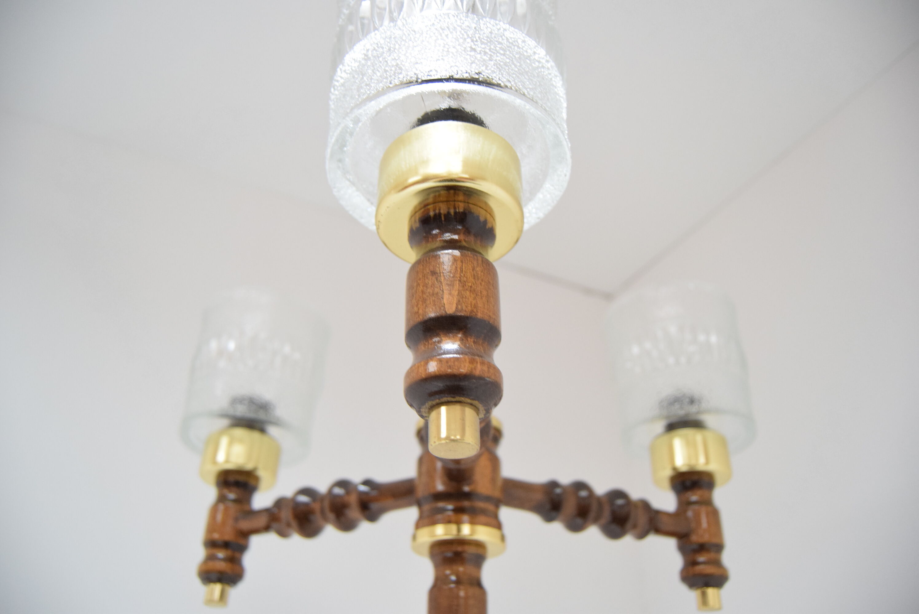 Mid-century Chandelier by Jilove u Decina,1970‘s