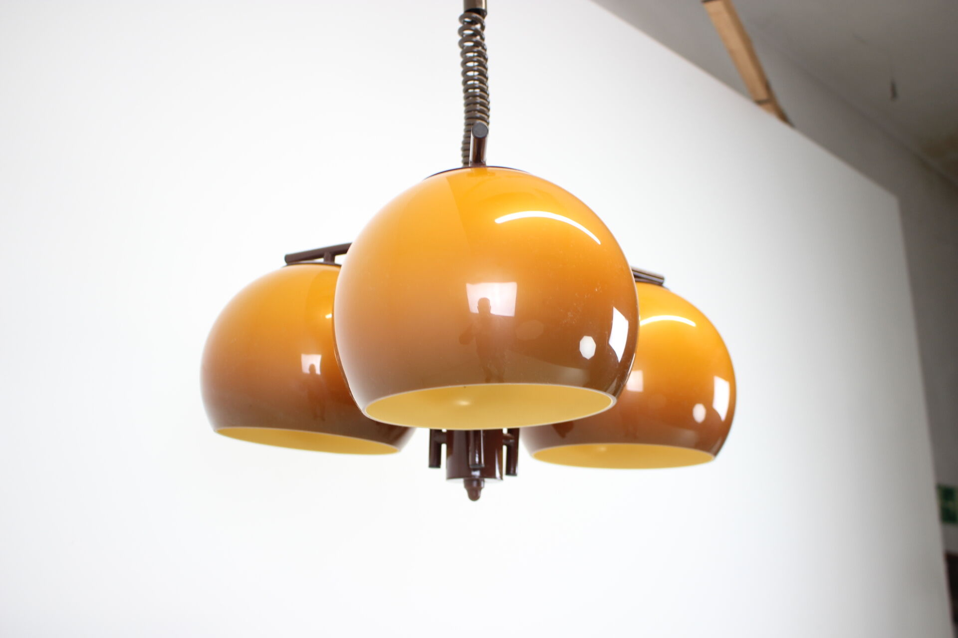 Mid-century adjustable chandelier, 1970's