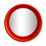 Vintage orange plastic mirror 70 ́s