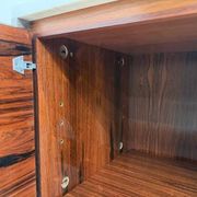 Modernist enfilade by Arno, in Rio rosewood.