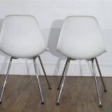 Pair of DSW chairs by Eames for Vitra