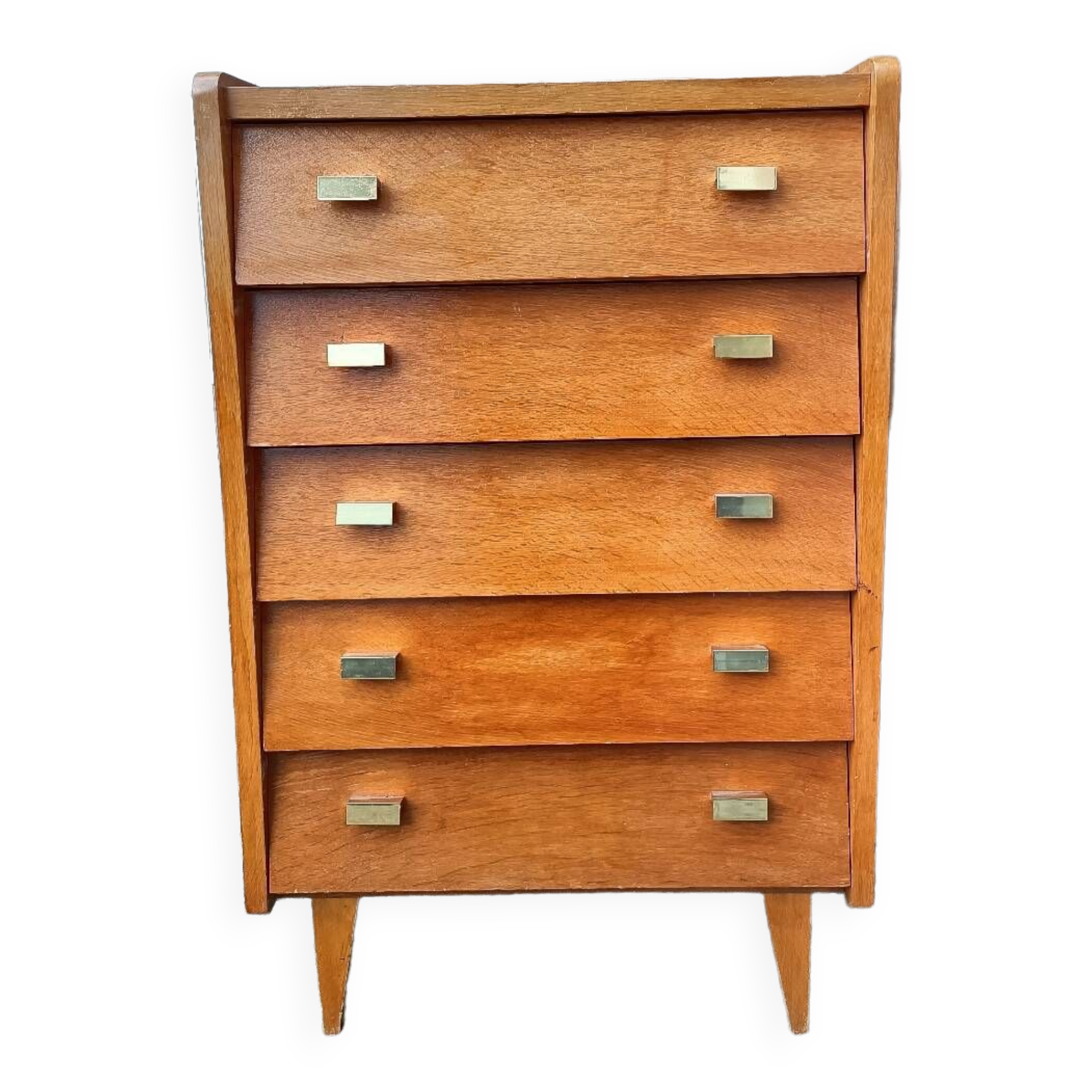 Vintage chiffonier with compass feet