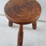 50s tripod farm stool