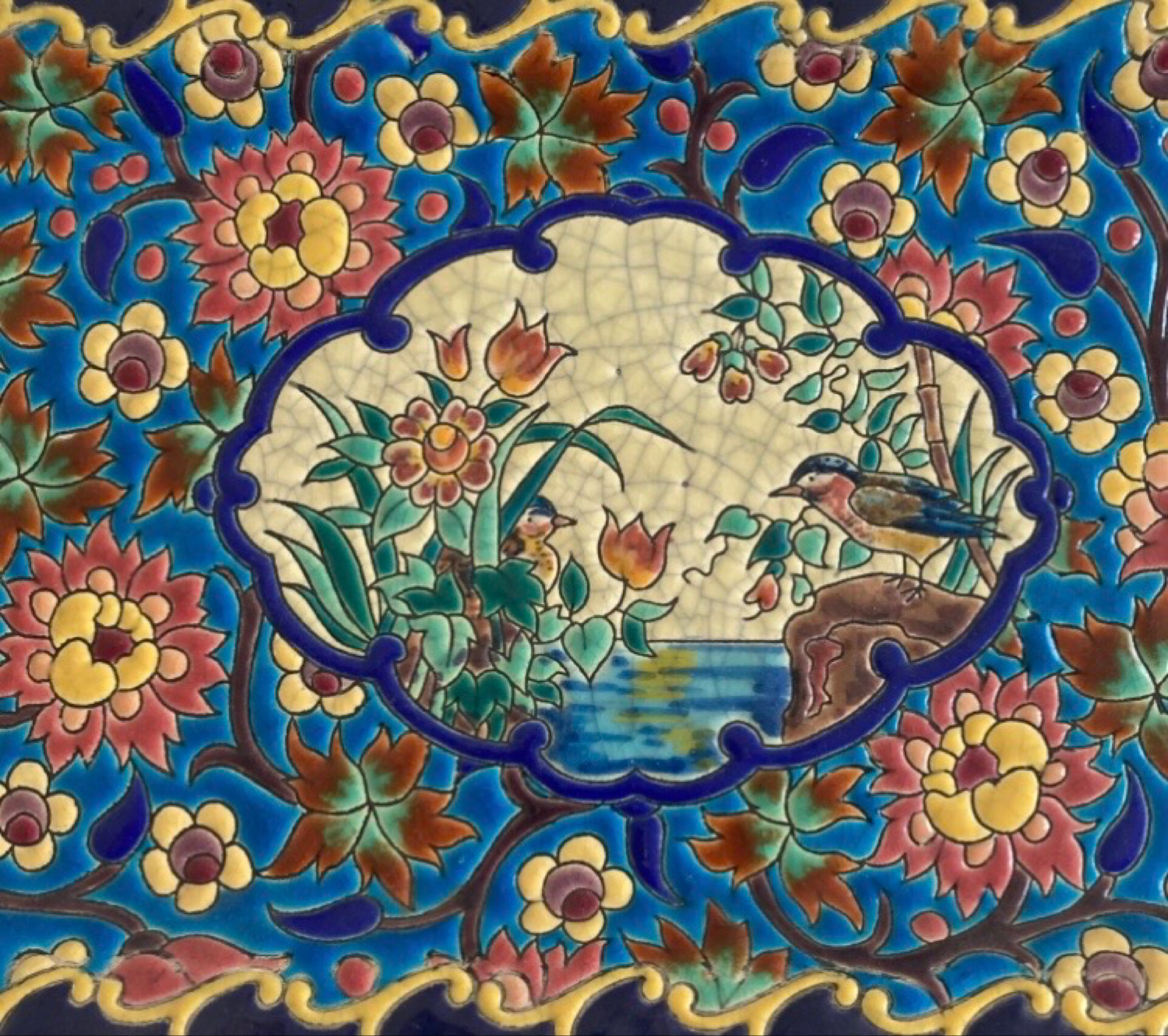 Cake dish in Longwy enamel - Historic Manufacture established in 1798