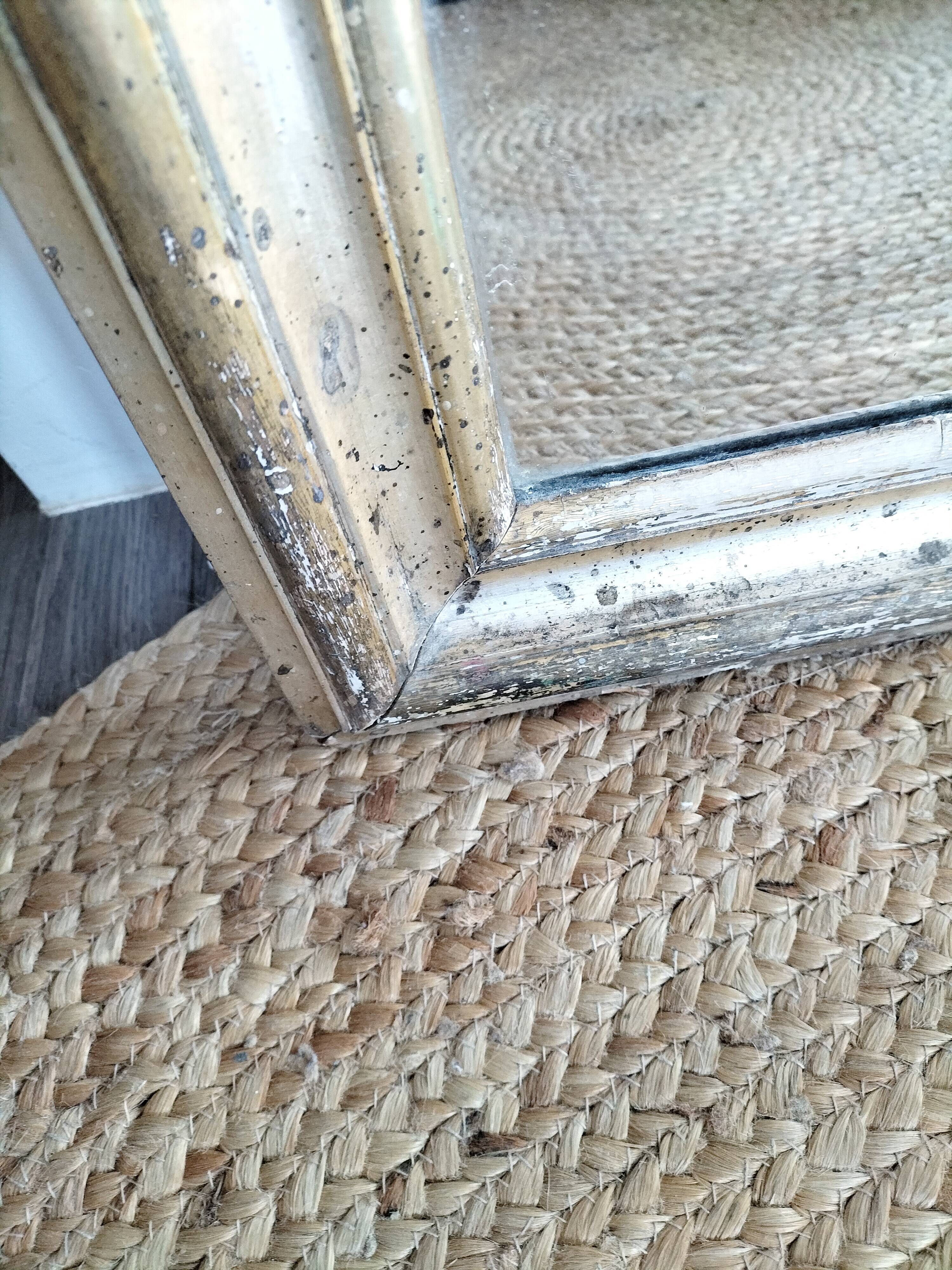 Gilded Louis Philippe mirror