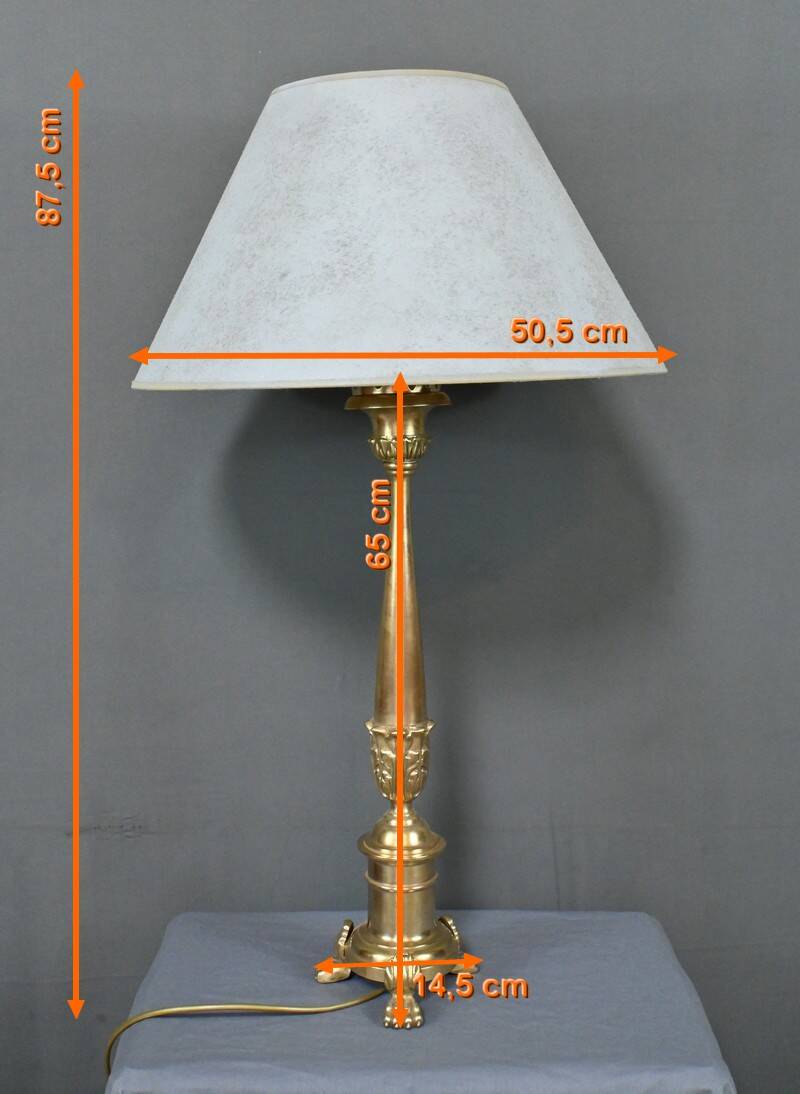 Bronze Lamp – Early 20th Century