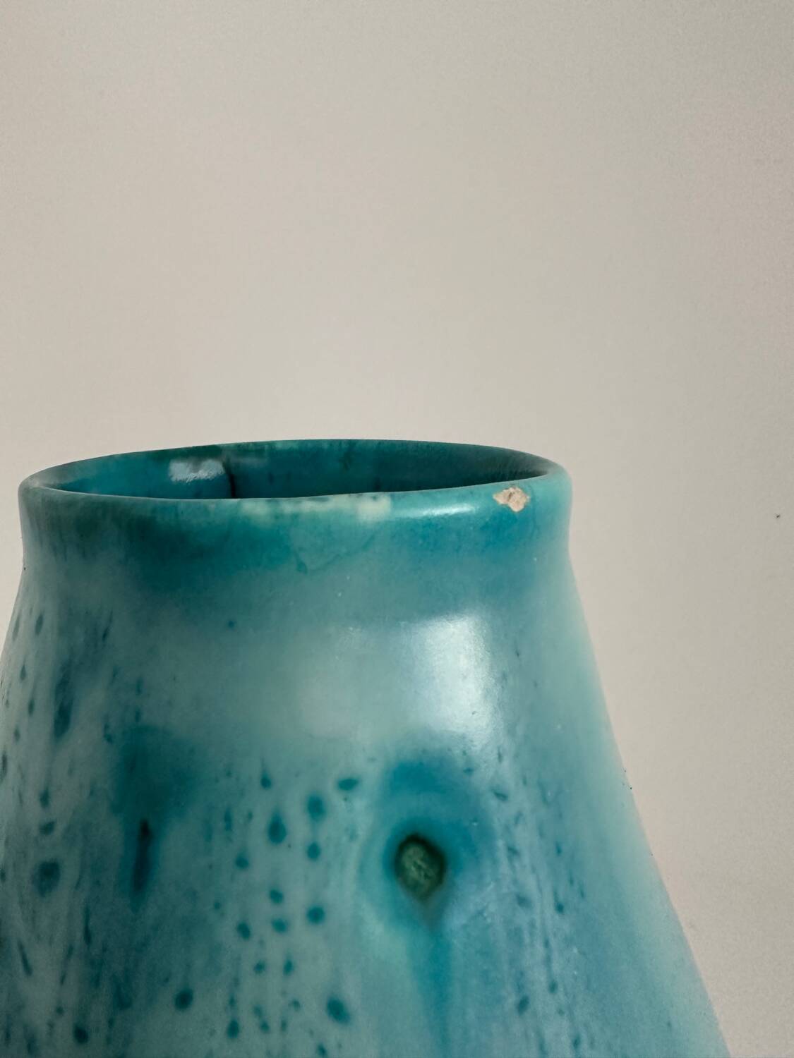 Vase céramique émaillée vintage