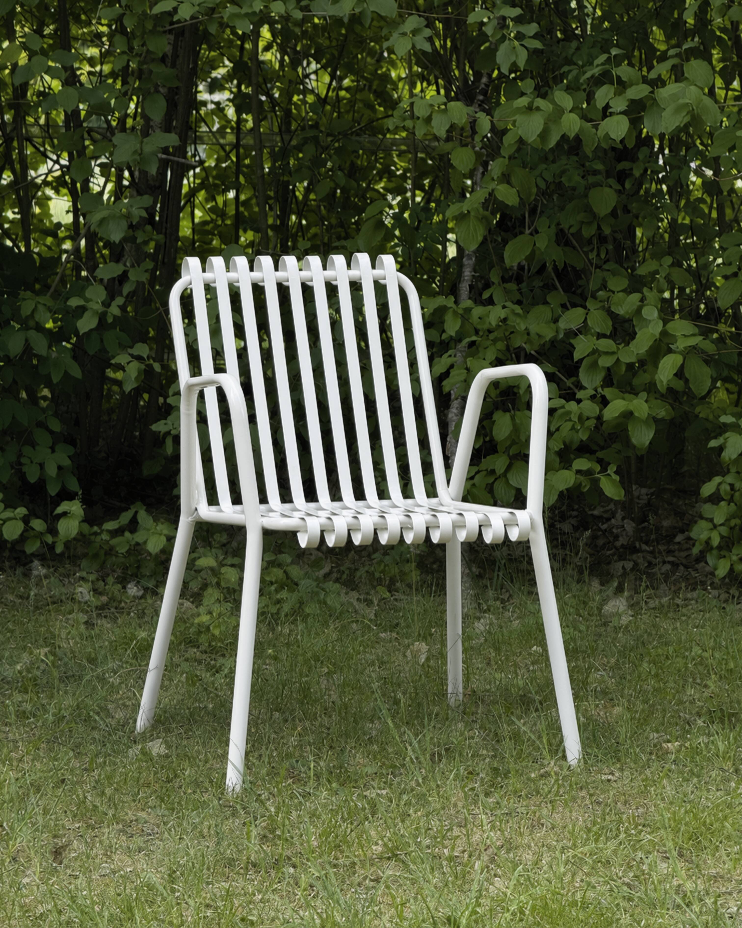 Chaises de jardin en métal vintage italiennes des années 1950 - ensemble de 4