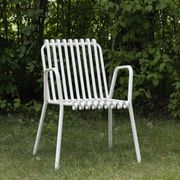 Vintage Italian 1950s metal garden chairs - set of 4