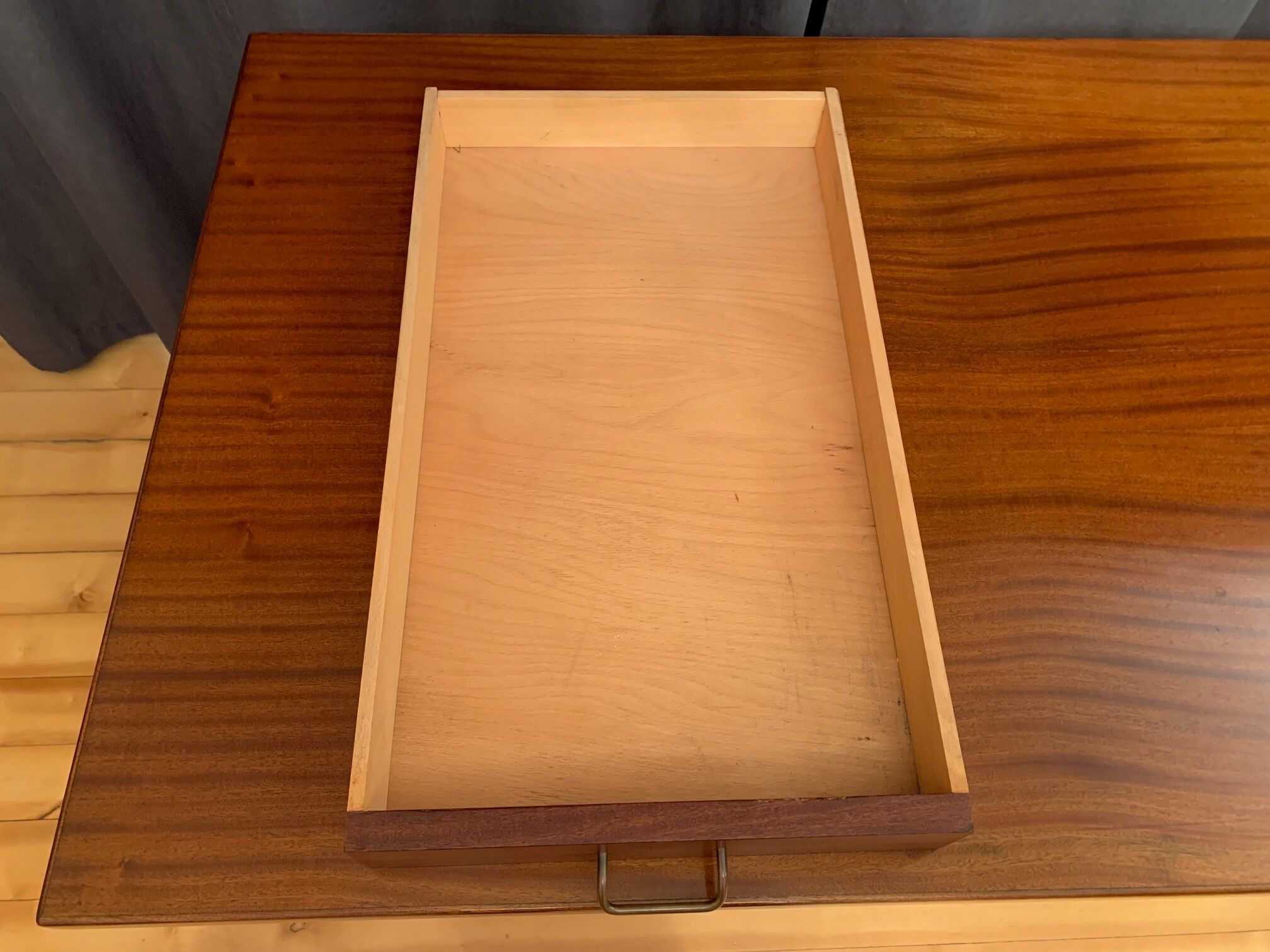 Frits Henningsen style desk from Denmark in the 1950s.