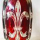 Vase aux fleurs de lys années 50