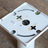 White Staff ceiling light by Rolf Kruger, 1970s