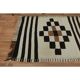 Tapis couloir vintage turc Oushak fait main beige des années 1970 92x292