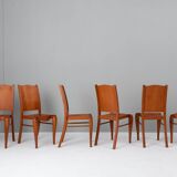 Set of 6 of "Placide of Wood" Chairs by Philippe Starck for Driade, 1989