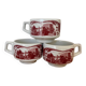 3 tasses anglaises Constable Grindley Staffordshire