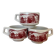 3 tasses anglaises Constable Grindley Staffordshire