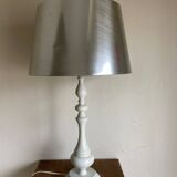 Lampe balustre XXL fonte 1970 Carnaby William Morris Revival