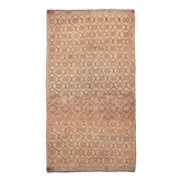 Tapis kilim persan pêche et marron