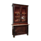 Vitrine vintage, bibliothèque avec portes vitrées