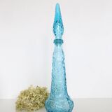 Empoli carafe, made in Italy, blue, vintage 60s