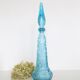 Empoli carafe, made in Italy, blue, vintage 60s