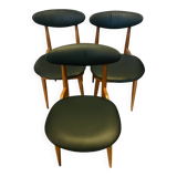 (Lot) 3 Chairs Pierre Guariche Model Licorne