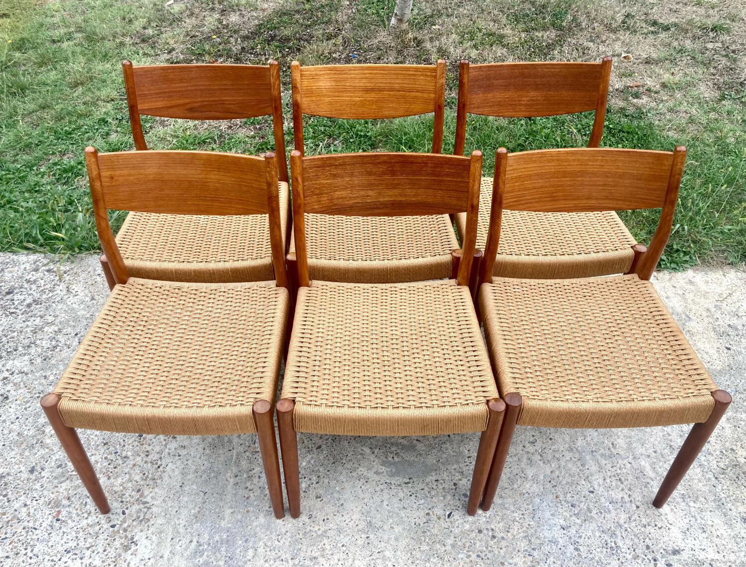 Lot 6 chairs by Cees Braakman for Pastoe