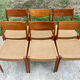 Lot 6 chairs by Cees Braakman for Pastoe