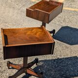Mid-Century Rosewood set of Side Tables by Claudio Salocchi for Sormani, 1960s