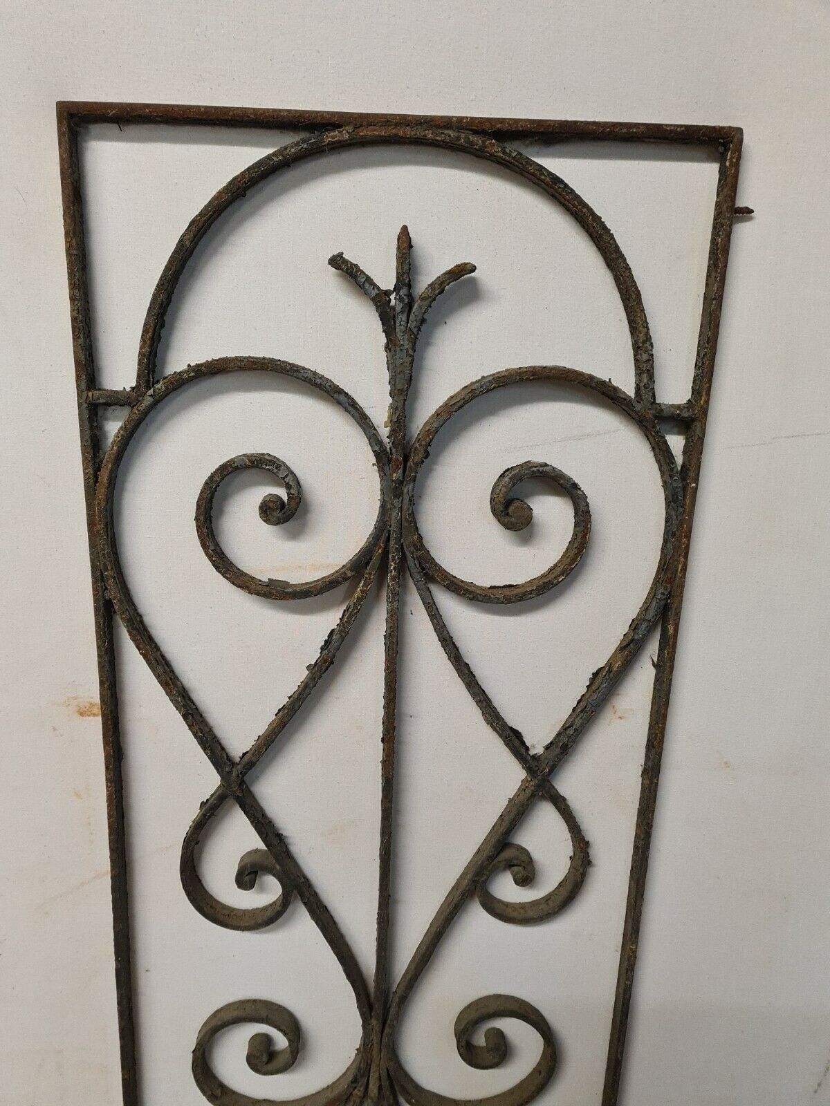 wrought iron grid