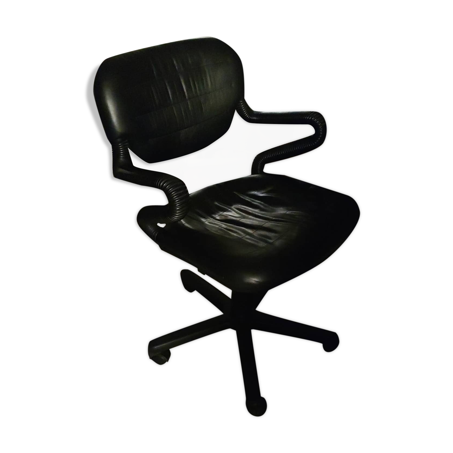 Office armchair circa 1980 called "vertebra" Italian design by Giancarlo Piretti and Emilio Ambasz P