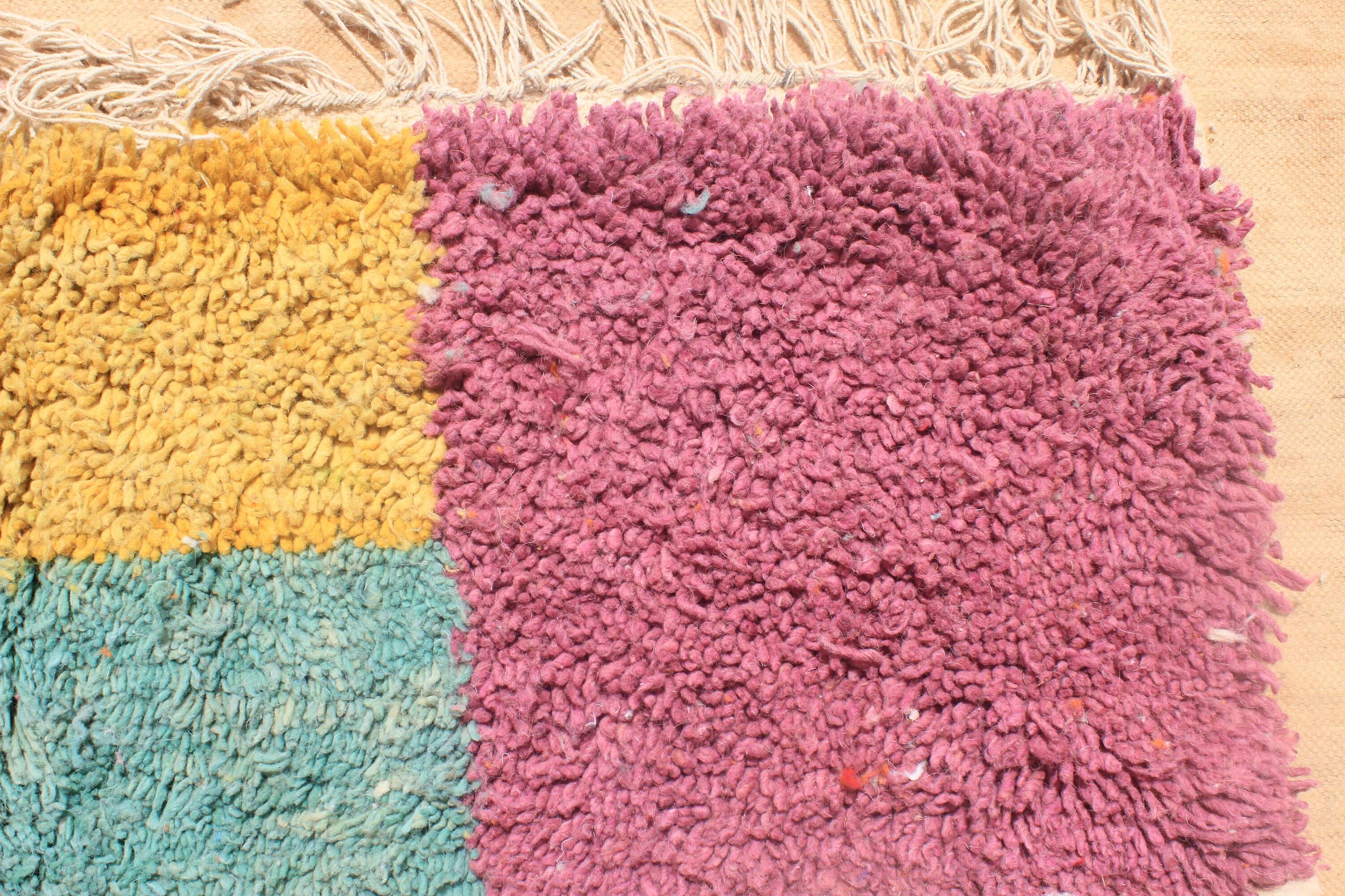 Handwoven Moroccan rug 2.5x1.5 m