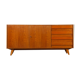 Wooden row by Jiroutek for Interier Praha, U-460, 1960