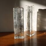 Pair of Scandinavian Iittala "Arkipelago" candlesticks by Timo Sarpaneva