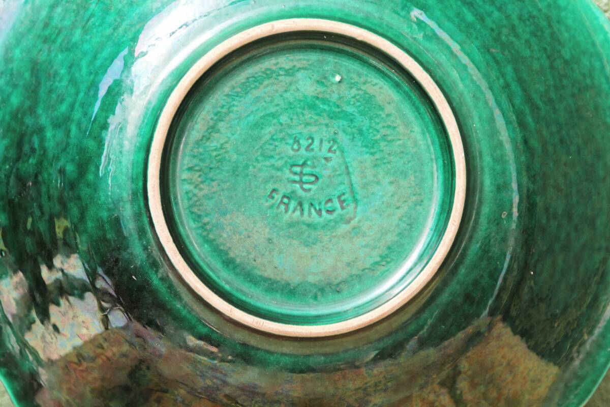 Saint Clément earthenware dish, 1950s