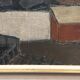 Large Original Swedish Oil on Canvas – “Bangård” by Fred Andersson – Signed – Vintage & Framed – 80 × 69 cm (31.5" × 27.2")